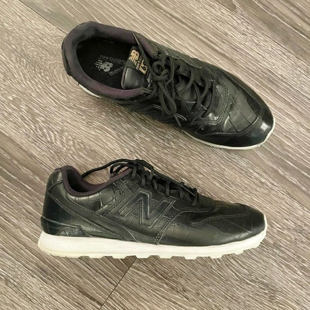 New balance Leather 696 Black/White WL696CRB